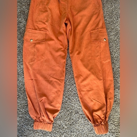 5/$25 Kendall + Kylie NWT suede cargo utility style jogger size XS - Picture 4 of 13